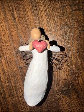 Handcrafted Willow Tree “With Love” Angel Figurine